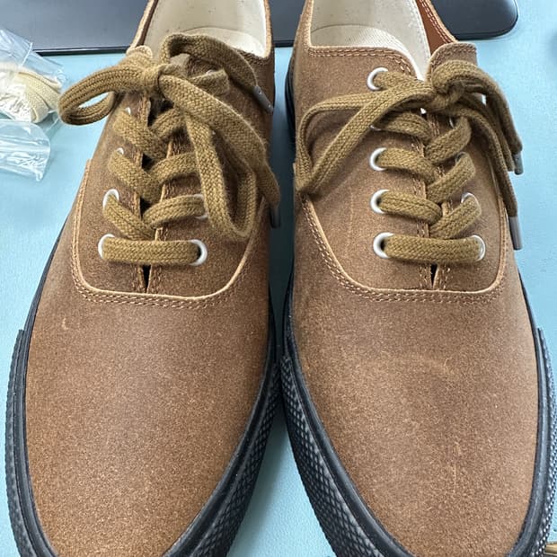 rrl 러프아웃 스웨이드 스니커즈 9D