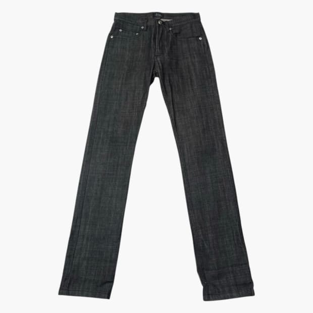 아페쎄 A.P.C. 흑청 생지 데님팬츠 흑청 26