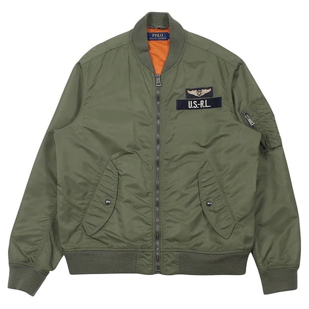 2021 폴로랄프로렌 Ma-1 플라이트 자켓 항공
