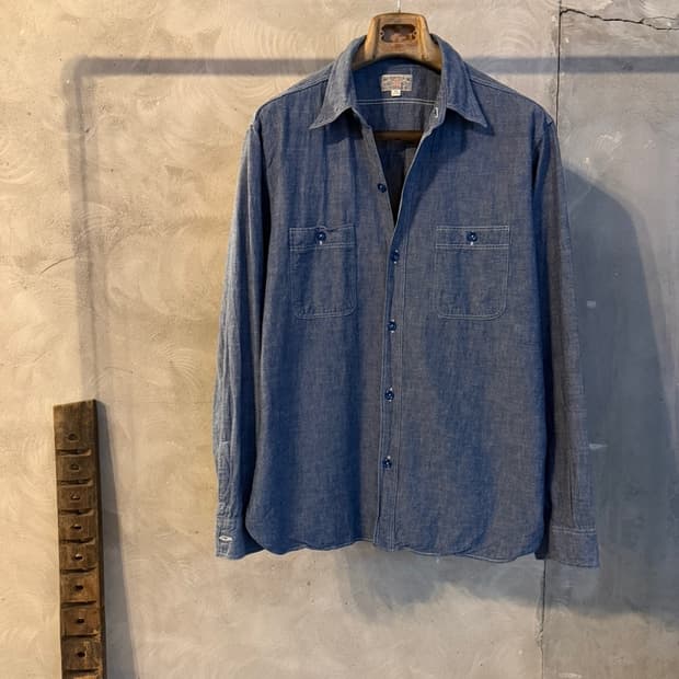 버즈릭슨 샴브레이 셔츠 100