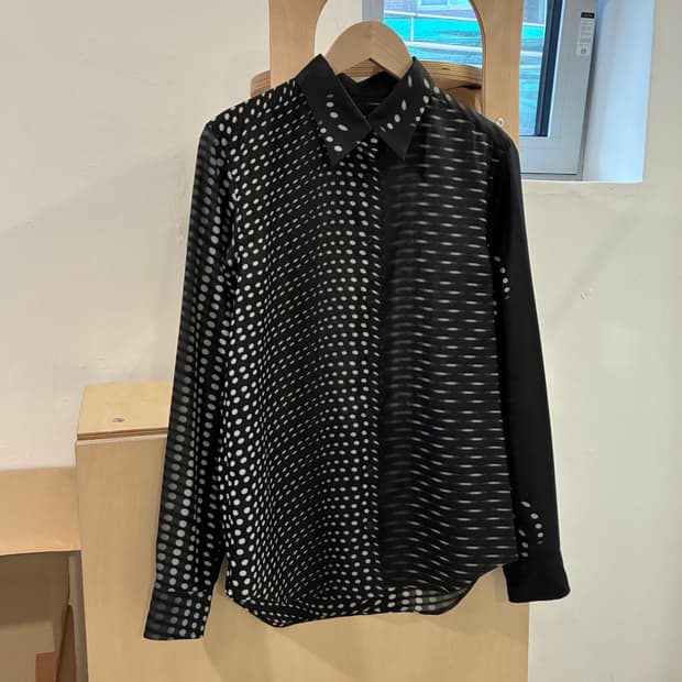 이세이 미야케 도트 셔츠