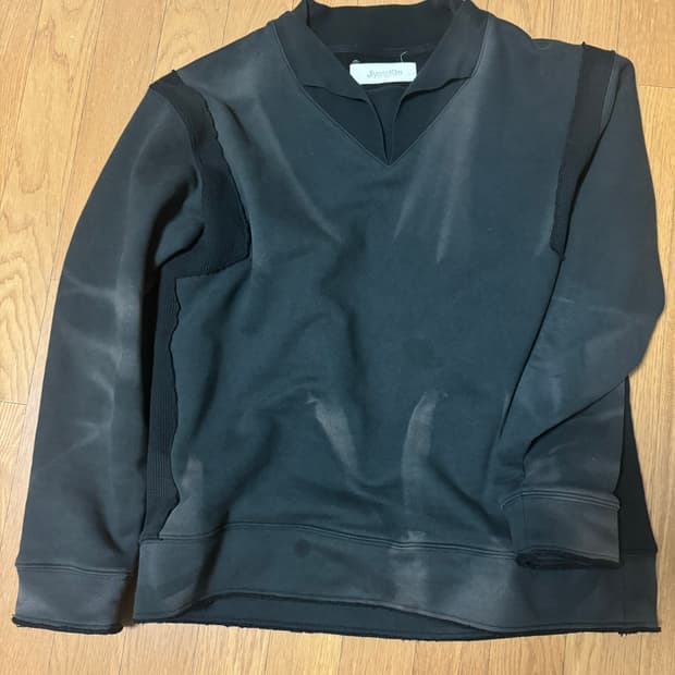 지용킴 선블리치 스웻셔츠 L사이즈