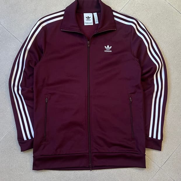 아이다스 신형 버건디 져지