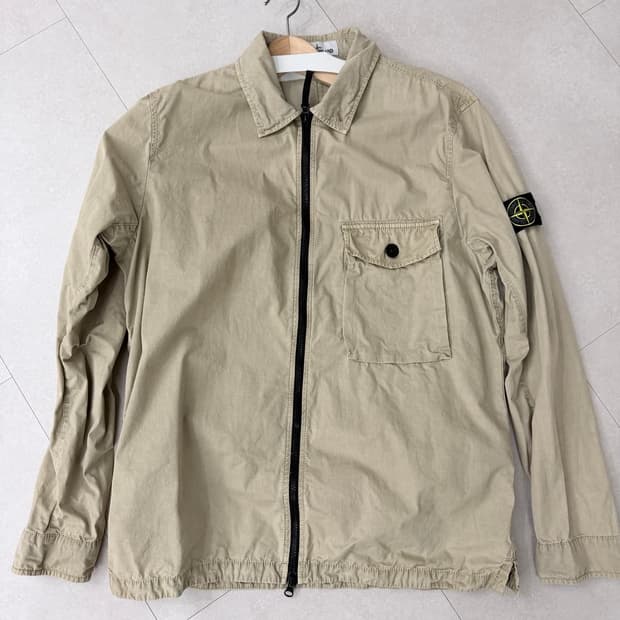 [2XL,무하자] 스톤아일랜드 올드이펙트 오버셔츠 자켓