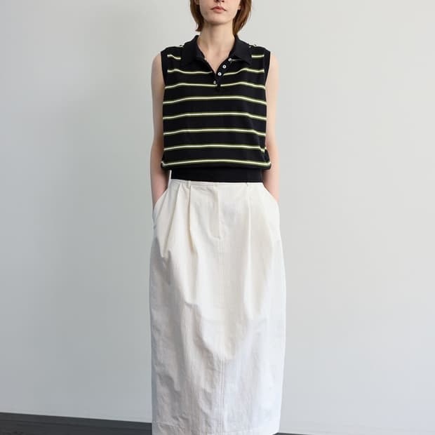 문달 스커트 Bud Skirt in Ivory
