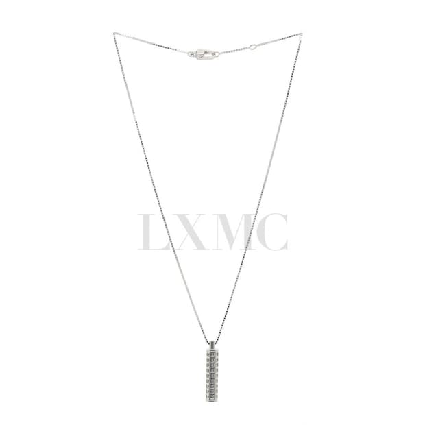 구찌 목걸이 18K 화이트골드 네크리스 펜던트