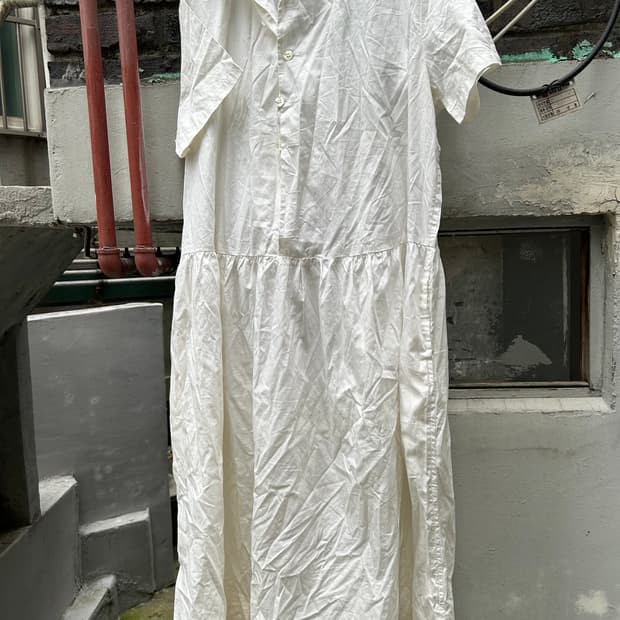*데드스탁* HAI 이세이미야케 롱 원피스