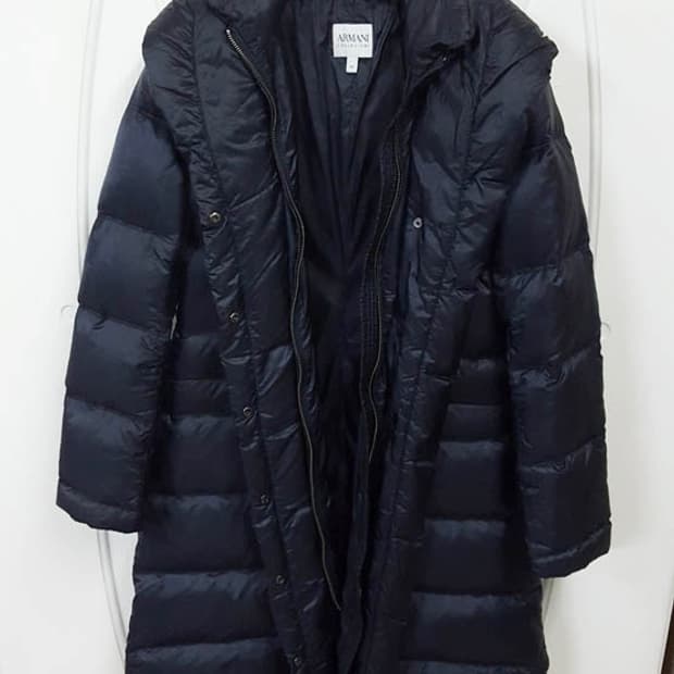 아르마니 꼴레지오니 여성 다운 패딩 코트 S