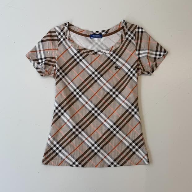 Burberry 버버리 블루라벨 반팔 티셔츠 38