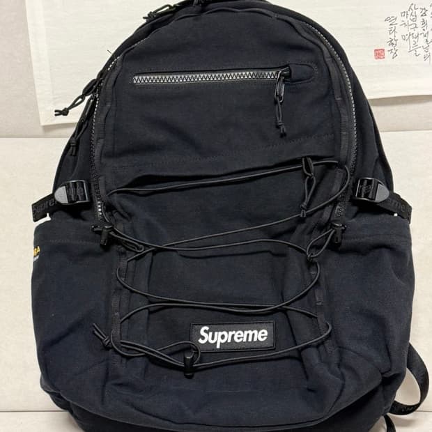 슈프림 25ss 코듀라 백팩 블랙 가방