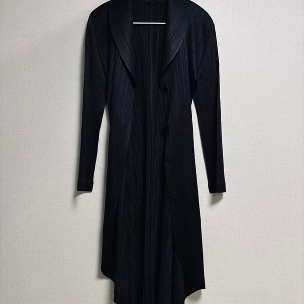 PLEATS PLEASE ISSEY MIYAKE 플리츠 롱 가디건