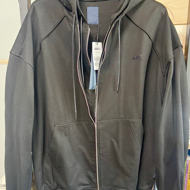 [M] 준지 25fw 레이어드 후드집업