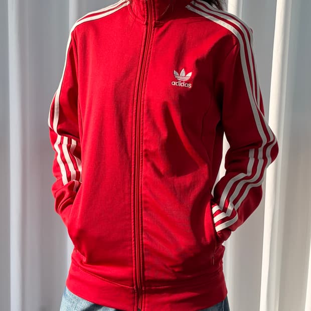 [L]아디다스 유로파 레드 트랙탑 져지