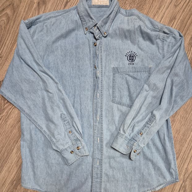 빈티지 00s usa 데님 셔츠