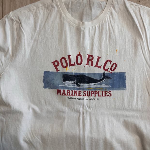 폴로랄프로렌 고래 티셔츠 L