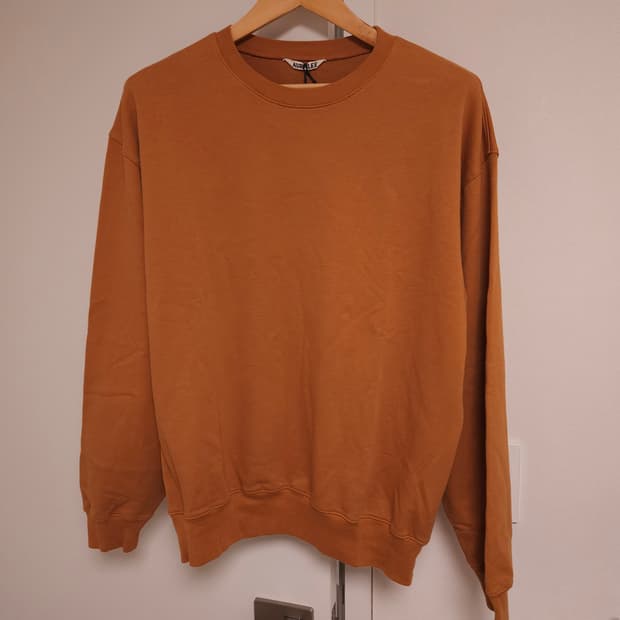 [3] 오라리 AURALEE 브라운 스웻셔츠