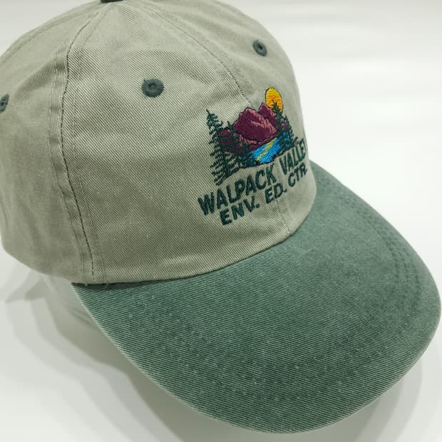 빈티지 Walpack Valley 자수 투톤 볼캡 P1241