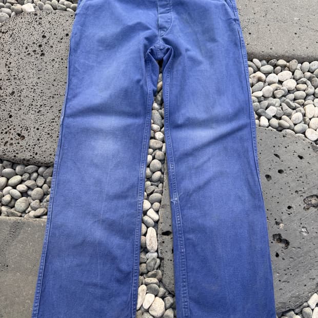 WASHED BLUE OLD VINTAGE 빈티지 프렌체워크팬츠