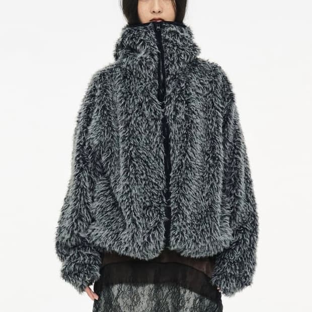 세릭 Hairy Balaclava Zip Up 바라클라바 집업