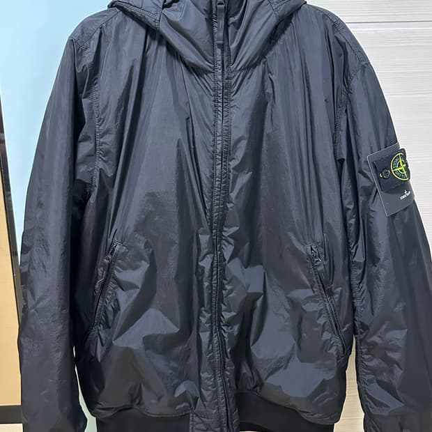 스톤아일랜드 크링클랩스 프리마로프트 tc 패딩자켓 L 새상품급 판매~