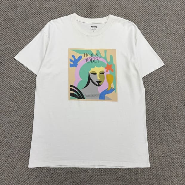 오베이 그래픽 티셔츠 v3519