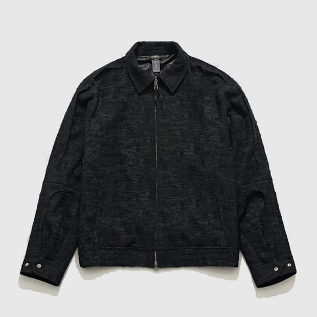(M)언어펙티드 Raw edge Cutting Jacket