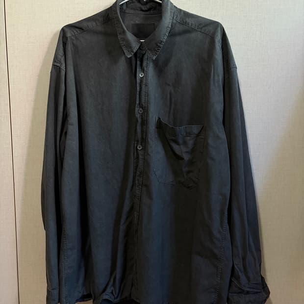 2)다이브인 차콜 셔츠 CHAFE WASHED SHIRTS 