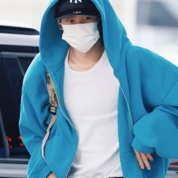 skylrk 후드집업 m 블루