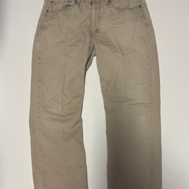 리바이스 514 스트레이트 핏 코튼팬츠 베이지 35.4인치