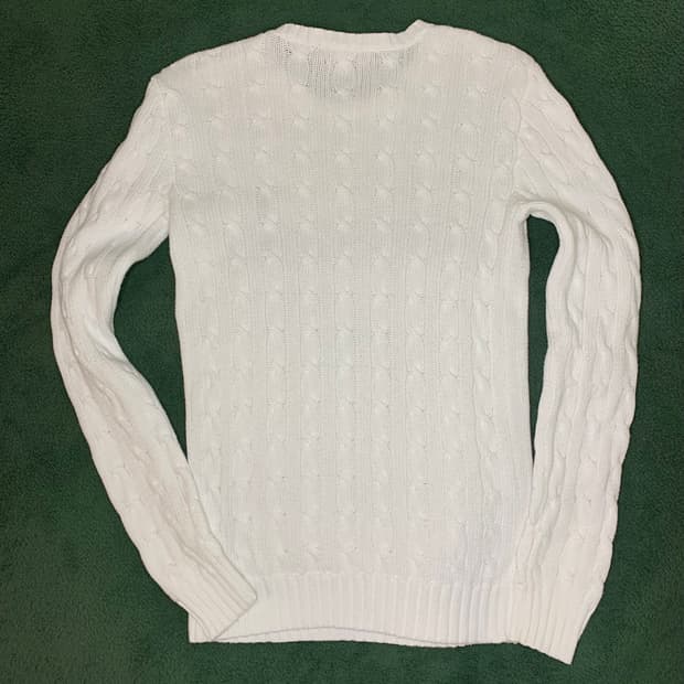 폴로 랄프로렌 케이블 니트