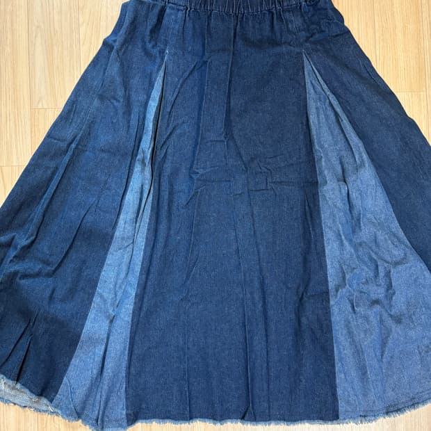 니코앤드 데님 밴딩스커트