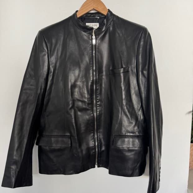 [54] 생로랑 13 OG 카페레이서 레더자켓