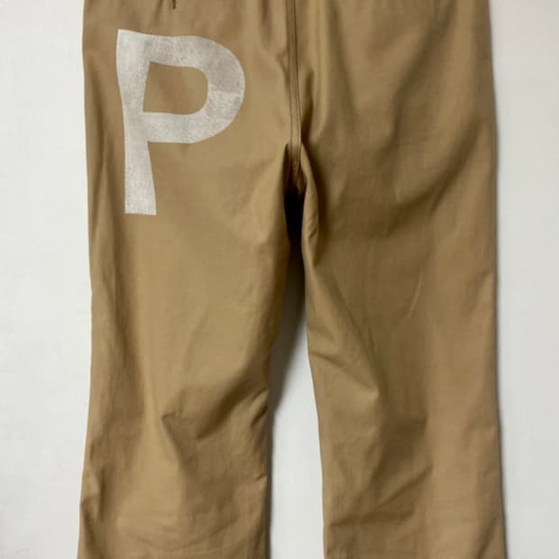 꼼데가르송 준야와타나베 베이지 치노 팬츠