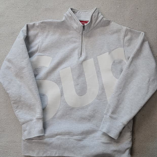 슈프림 하프집업