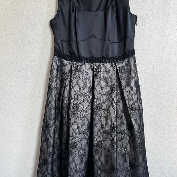 Vtg Jpn Bugum 블랙 레이스 원피스
