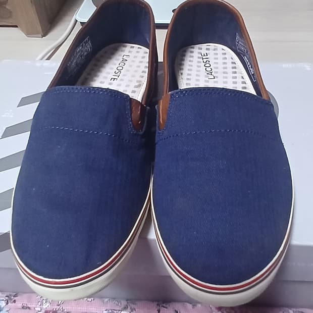 라코스테 네이비 슬립온
슈즈(255mm)