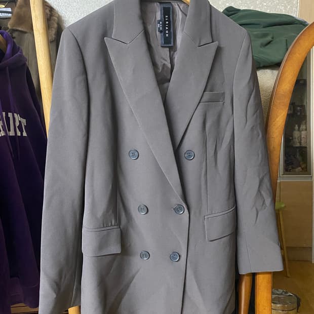 S.LRIAHH 더블 브레스트 블레이저 55