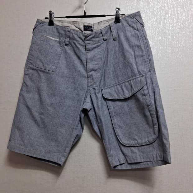 폴스미스  반바지 해지블루 면반바지 남성L32 
