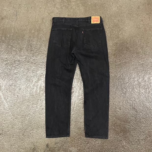 리바이스505 블랙진 (36”)