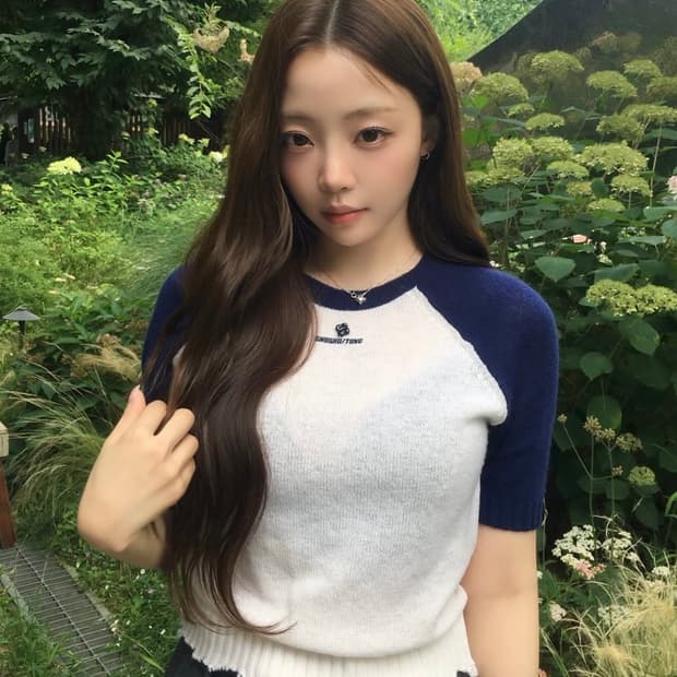 [8,12]슈슈통 26ss 나그랑 울 니트/네이비