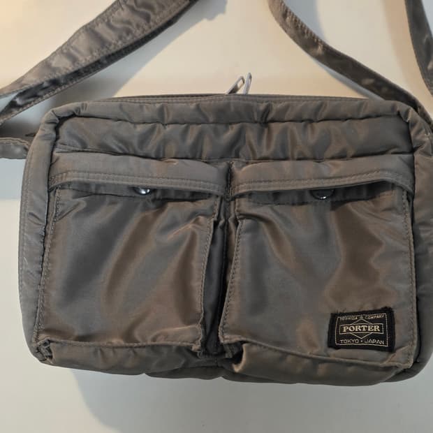 요시다포터 탱커 숄더백 S 실버그레이 민트급
