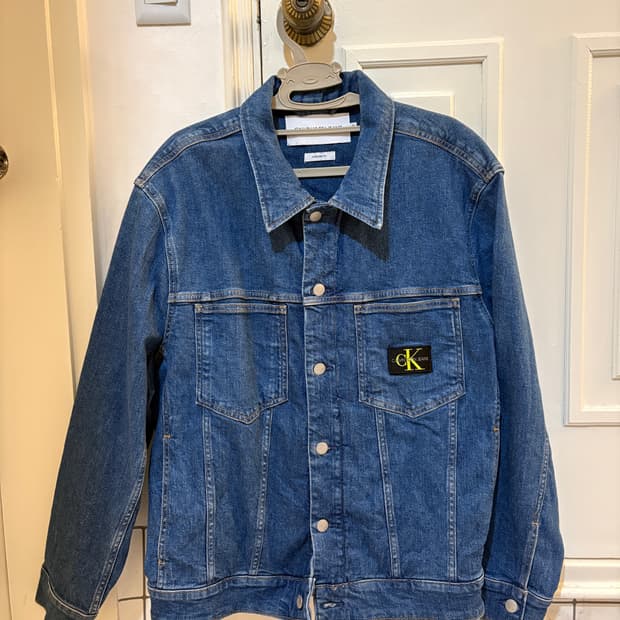 캘빈클라인 데님청자켓