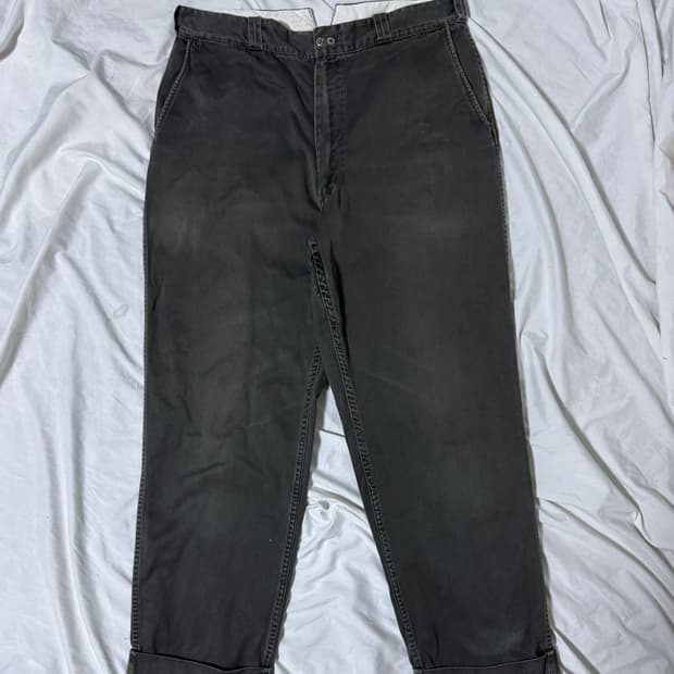 60s Penneys Big Mac 코튼 워크 팬츠