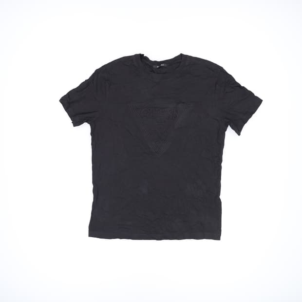 XL 게스 삼각로고 반팔티 0325H1