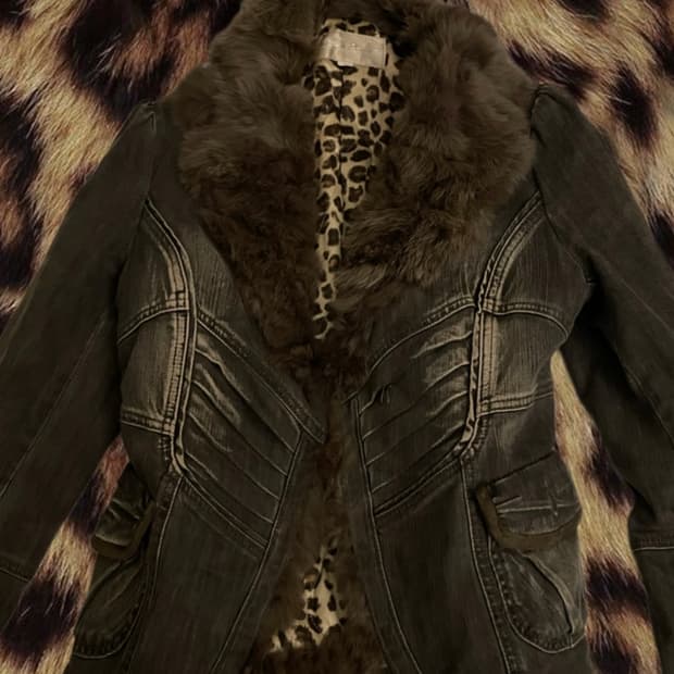 rabbit denim jacket