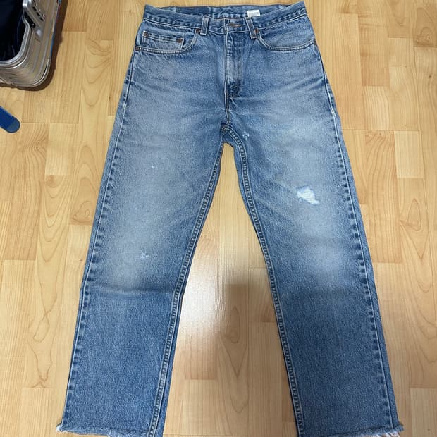 리바이스 505 빈티지 데님