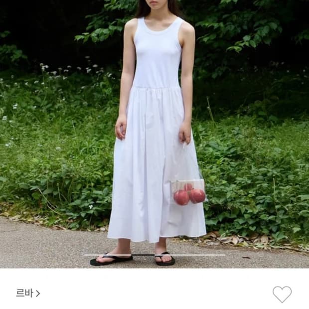 르바 코튼 원피스 