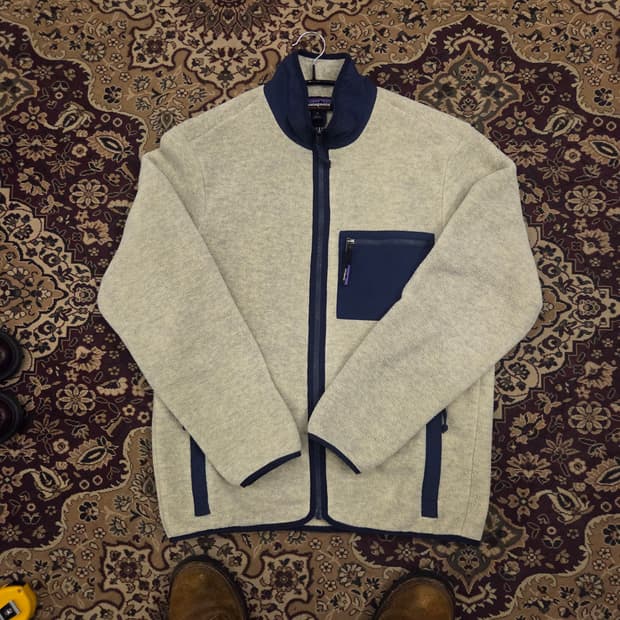 파타고니아 신칠라 오트밀 플리스 집업 자켓 m