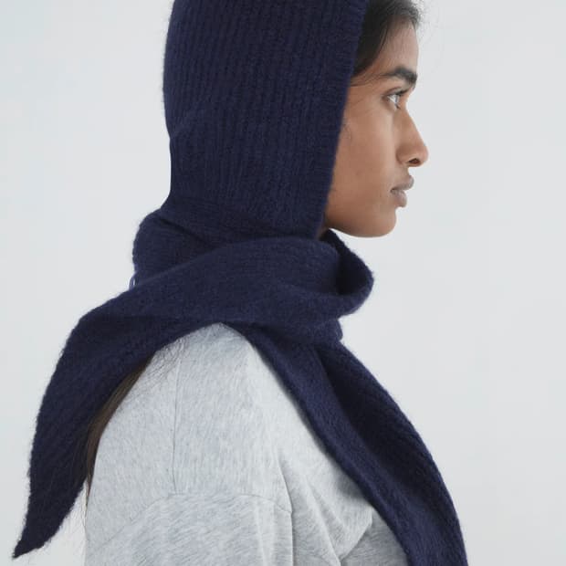 팔로마울 No 1787 CouCou 니트스카프 / 네이비