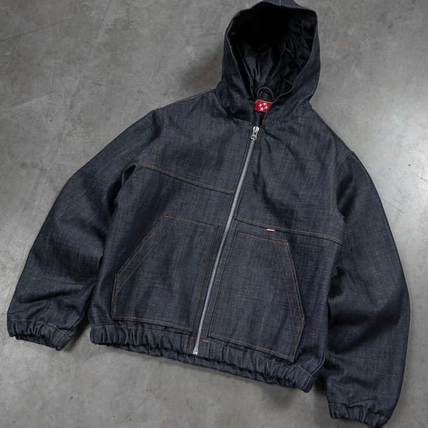 99Basedlive 데님 후드집업